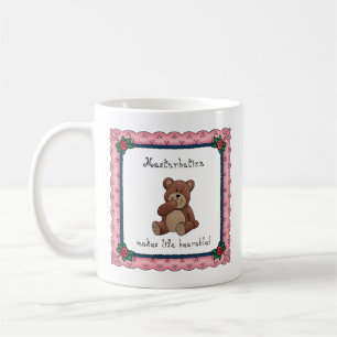 Taza de café del osito travieso