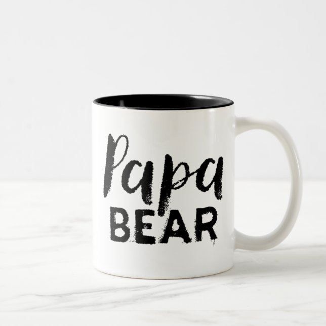 Taza de café del oso de la papá (Derecha)