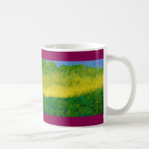 Taza de café del otoño