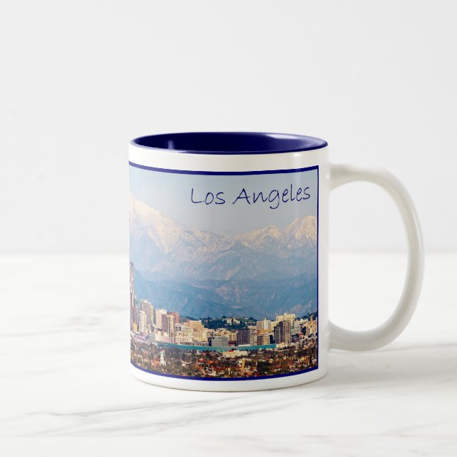 Taza de café del panorama de Los Ángeles (Derecha)