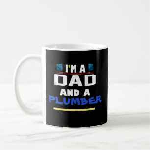 Taza de café del papá del fontanero