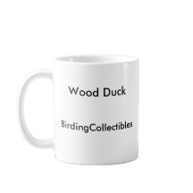 Taza de café del pato de madera