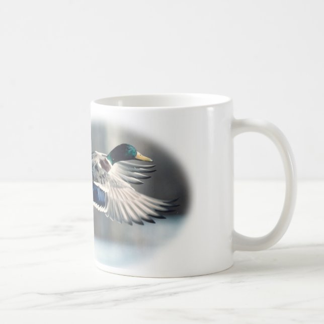 Taza de café del pato silvestre de la caza del (Derecha)