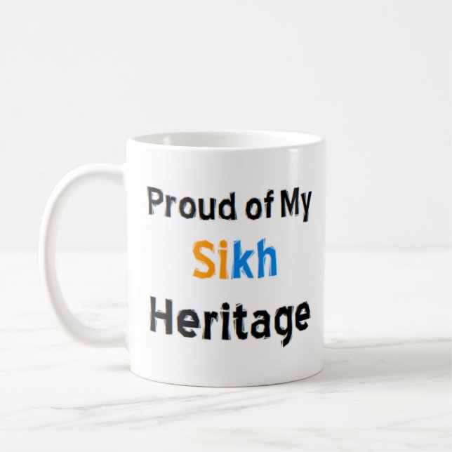 taza de café del patrimonio sij (Izquierda)