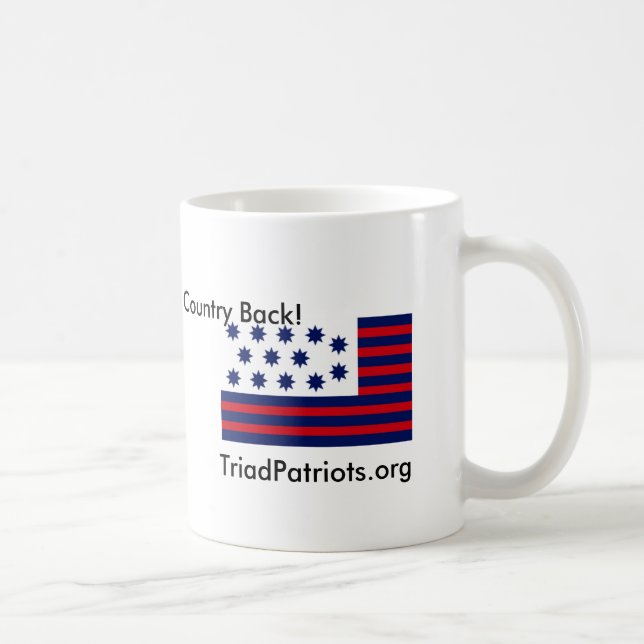 Taza de café del patriota de la tríada (Derecha)