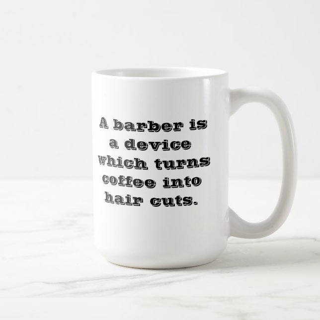 Taza de café del peluquero (Derecha)