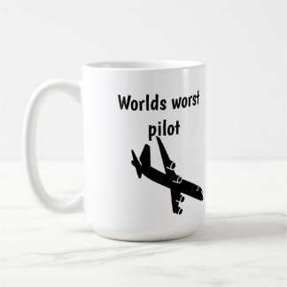 Taza de café del peor piloto del mundo