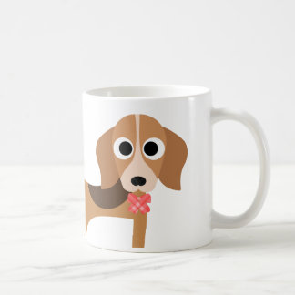 Taza de café del perrito del perro del beagle
