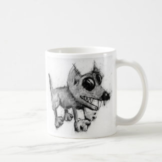 taza de café del perro