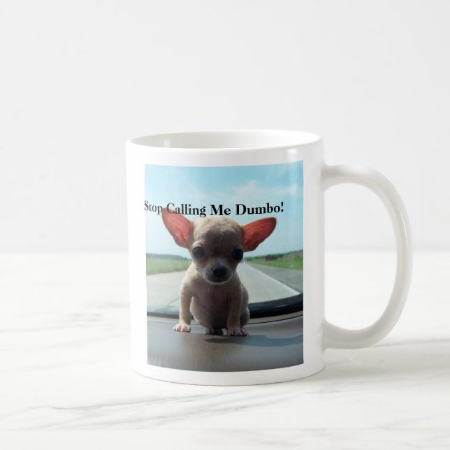 Taza de café del perro de Chihuhua (Derecha)