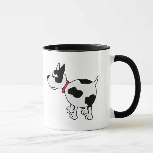 Taza de café del perro del dibujo animado del (Derecha)