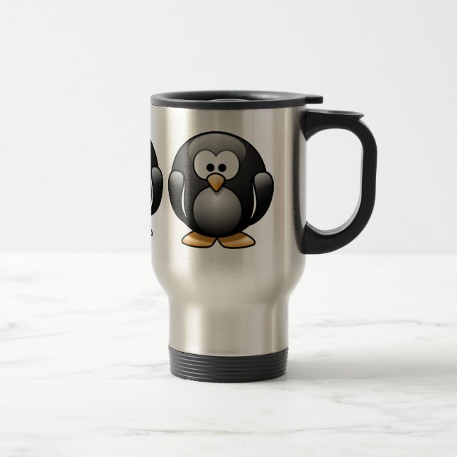 Taza de café del pingüino (Derecha)