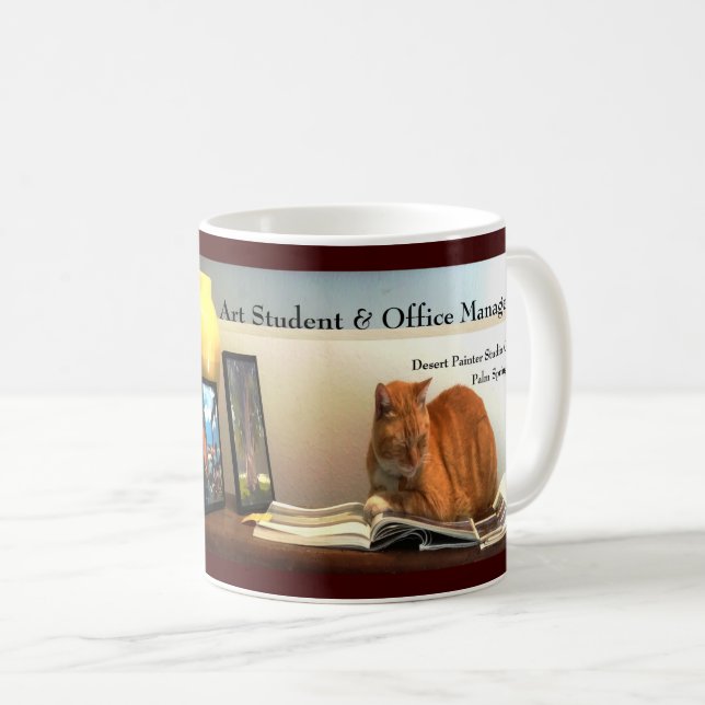 Taza de café del pintor del desierto de los amos (Anverso derecho)