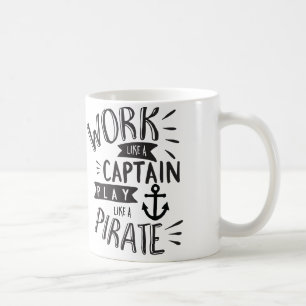 Taza de café del pirata