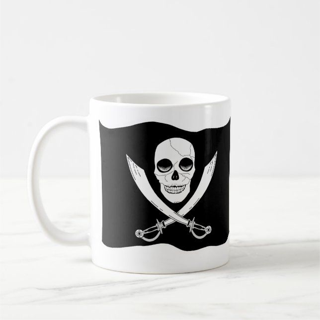 Taza de café del pirata - bilateral (Izquierda)