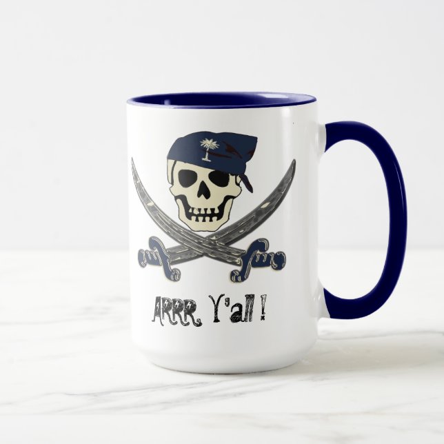Taza de café del pirata de Carolina (Derecha)