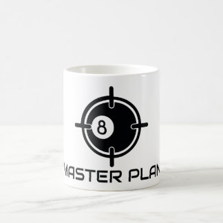 Taza de café del plan maestro