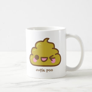 taza de café del poo del cutie