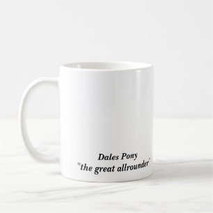 Taza de café del potro de los valles