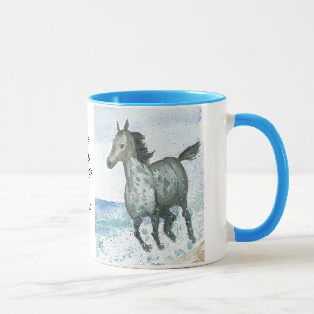 Taza de café del potro de Personalisable Connemara (Derecha)