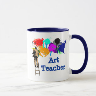 Taza de café del profesor de arte
