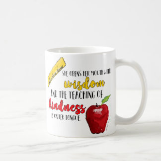 Taza de café del profesor de los proverbios 31