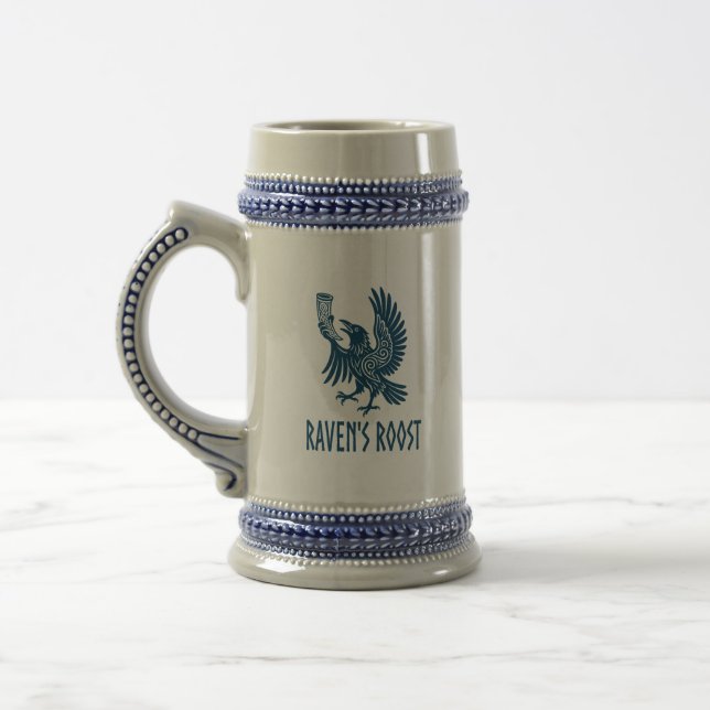 Taza de café del Pub Raven's Roost Wick Escocia (Izquierda)