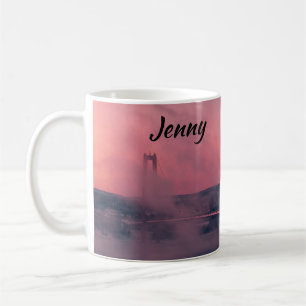 Taza de café del puente Golden Gate de San Francis