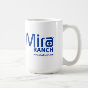 Taza de café del rancho 15oz de Mira