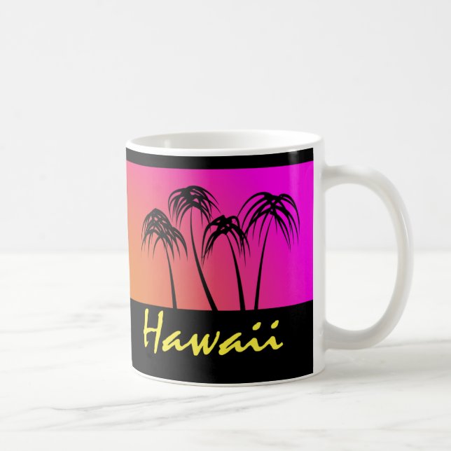 Taza de café del recuerdo de Hawaii (Derecha)