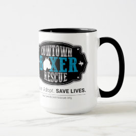 Taza de café del rescate 20oz del boxeador de