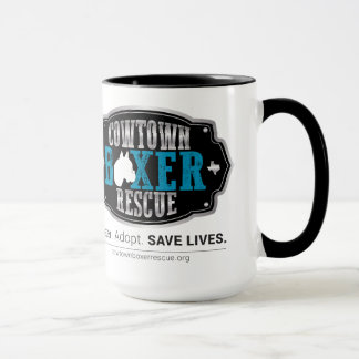 Taza de café del rescate 20oz del boxeador de