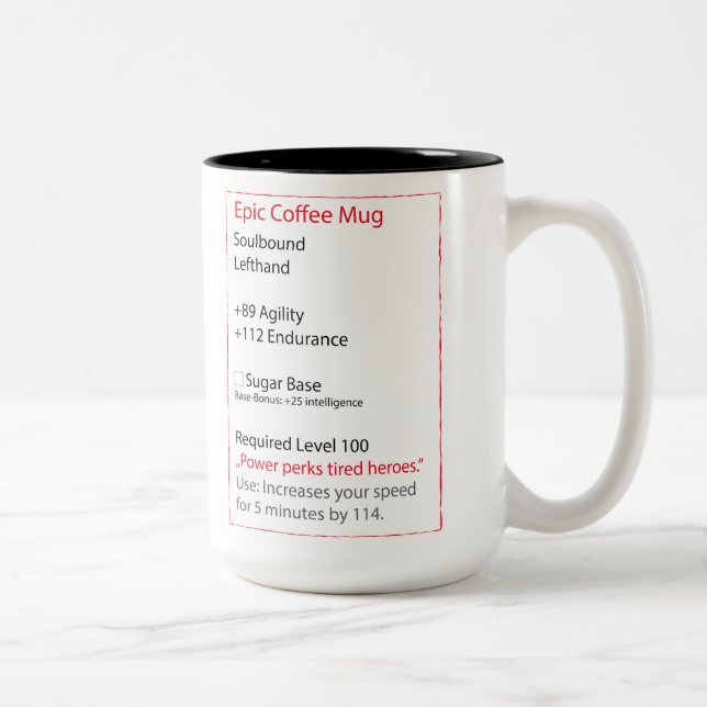Taza de café del RPG (Derecha)