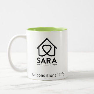 Taza de café del santuario de SARA