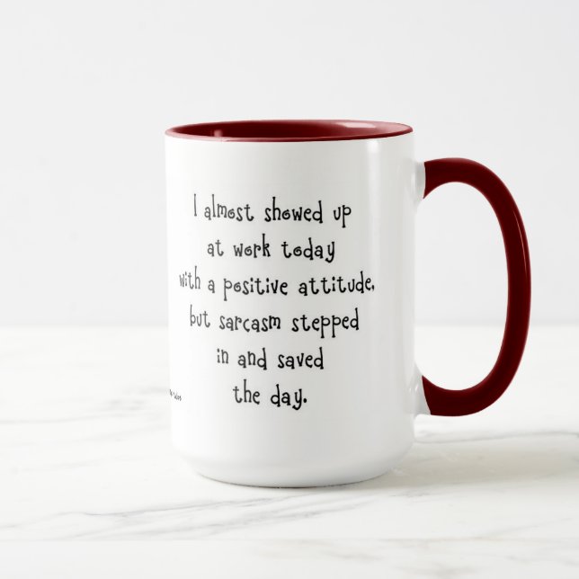 Taza de café del sarcasmo (Derecha)