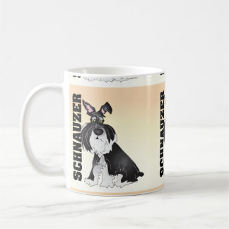 Taza de café del Schnauzer