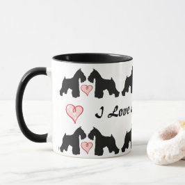Taza de café del Schnauzer