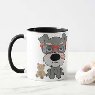 Taza de café del Schnauzer