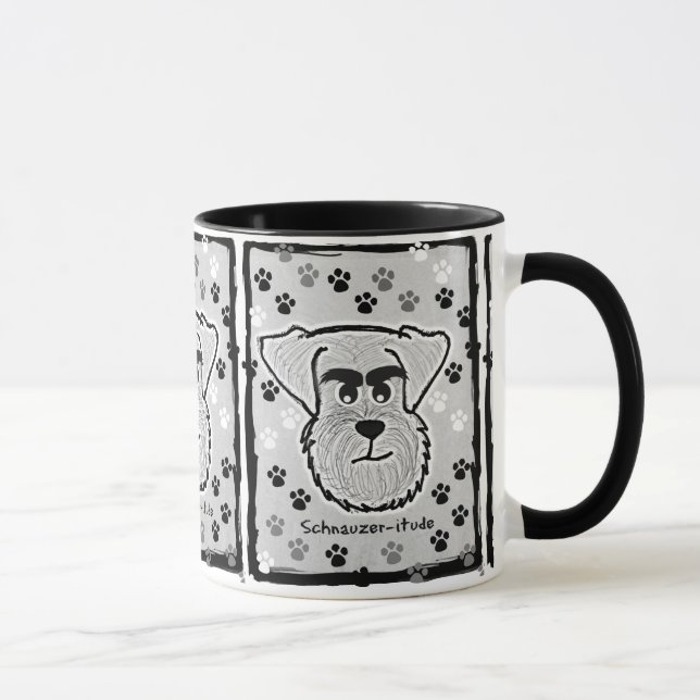 Taza de café del Schnauzer (Derecha)