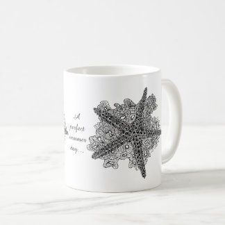 Taza de café del Seashell de Listakora -