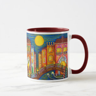 Taza de café del Soiree de Venecia de Lisa Lorenz