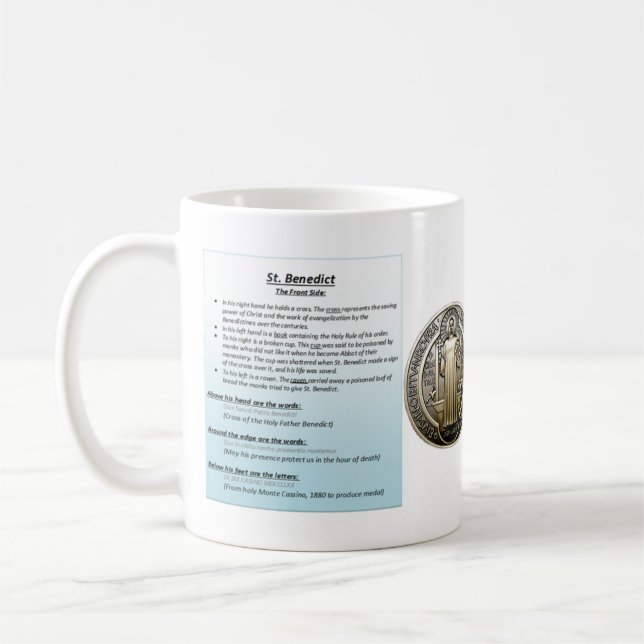 Taza de café del St. Benedicto (Izquierda)