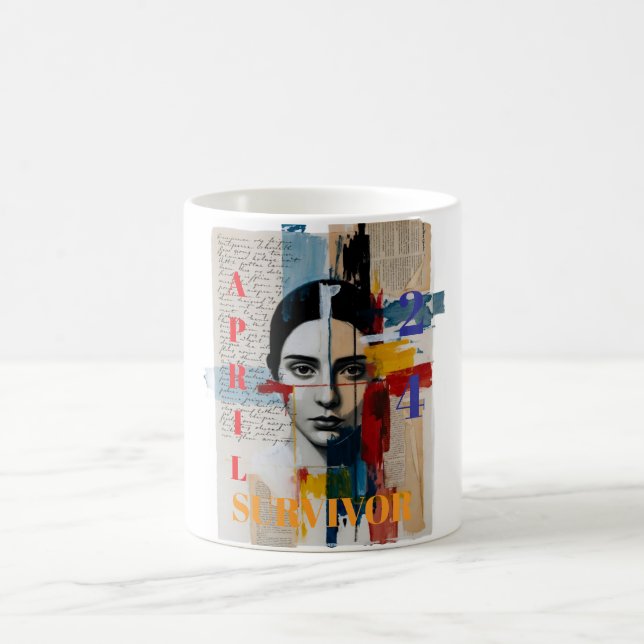 Taza de café del superviviente del 24 de abril (Centro)