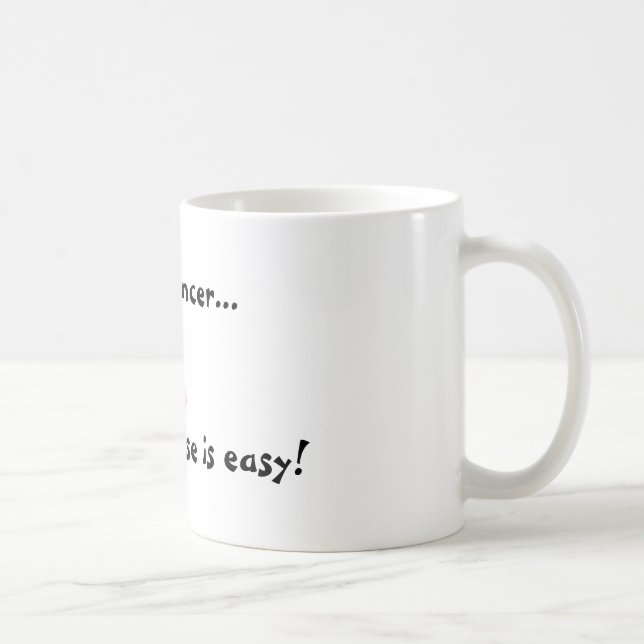 Taza de café del superviviente del cáncer de pecho (Derecha)