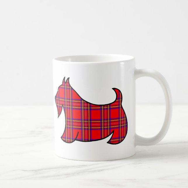 Taza de café del Terrier Escocés (Derecha)