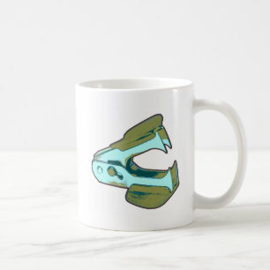Taza de café del tirador de la grapa