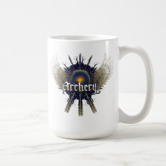 Taza de café del tiro al arco