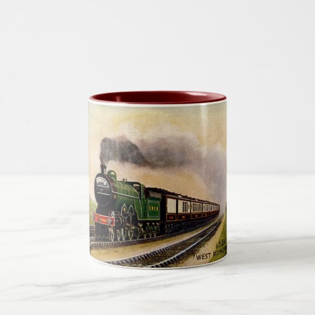 Taza de café del tren del vapor (Centro)