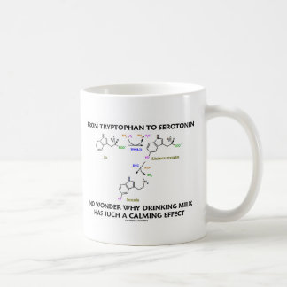 Taza De Café Del triptófano a la serotonina (humor de la