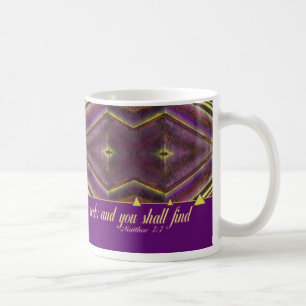 Taza de café del verso de la biblia